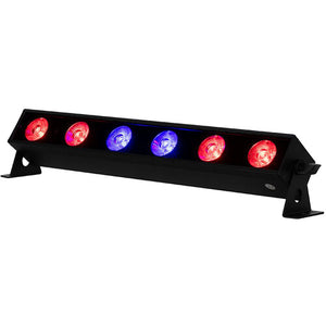 American DJ UBL6H RGBAL+UV Linear Light Bar with Diffusion Filter (6 LEDs) [B-Stock]