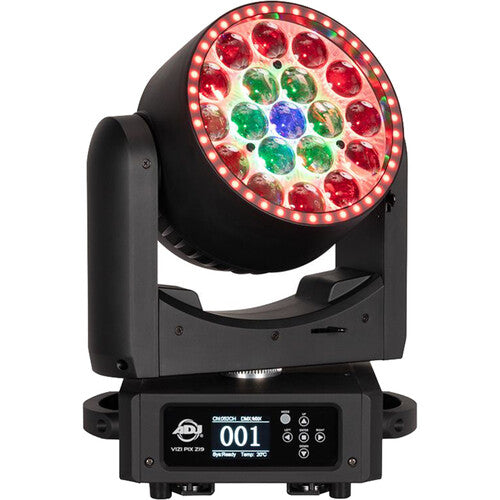 American DJ Vizi Pix Z19 RGBL LED Moving Head Wash Light