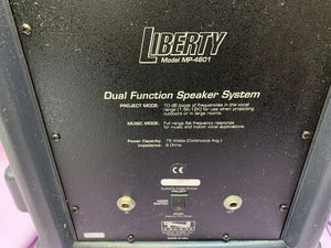 Anchor LibertyMP-4601 MPA-4600 Dual Function Speaker System