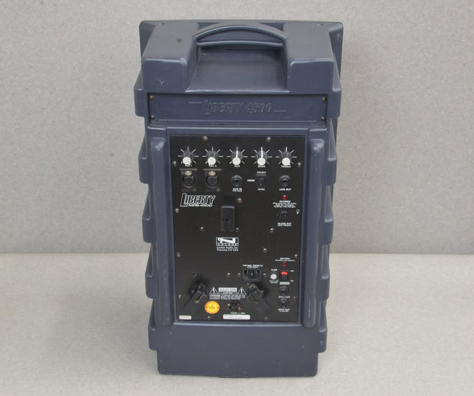 Anchor LibertyMPB-4500 Indoor/Outdoor Portable Powered Speaker Audio System