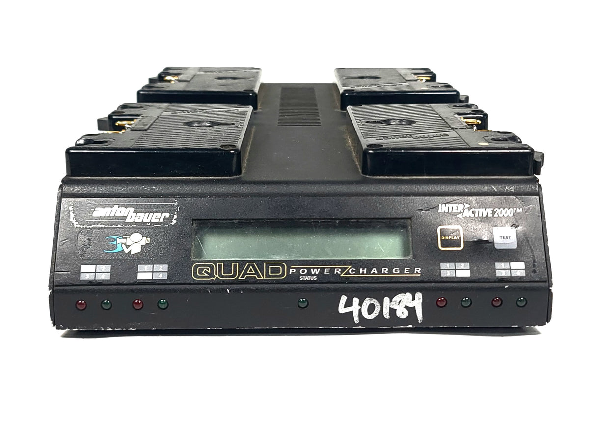 Anton Bauer Interactive 2000 Quad Power Charger w/ PSU