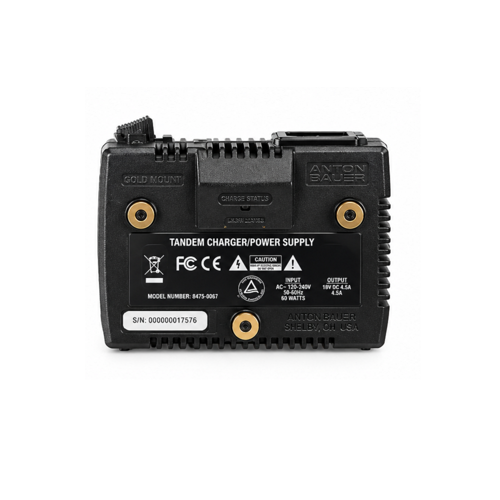 Anton Bauer Tandem  Gold Mount 80W Charger Adapter