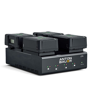 Anton Bauer 8475-0128 LP4 Quad V-Mount Charger (Discontinued)