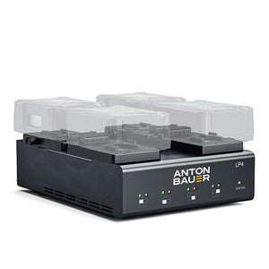 Anton Bauer 8475-0128 LP4 Quad V-Mount Charger (Discontinued)