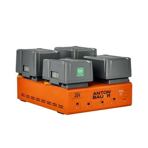 Anton Bauer 8475-0139 26V LPD Quad Gold Mount Plus Discharger
