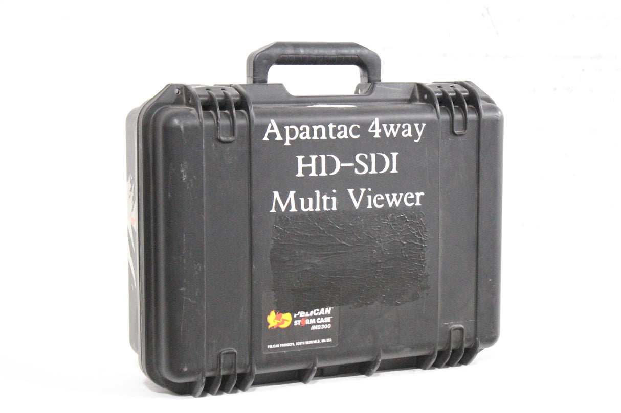 Apantac MicroQ-S 3G/HD/SD-SD/CV Fixed Simple Quad-Split Processor With Case