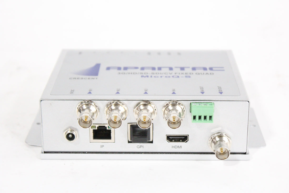 Apantac MicroQ-S 3G/HD/SD-SD/CV Fixed Simple Quad-Split Processor With Case