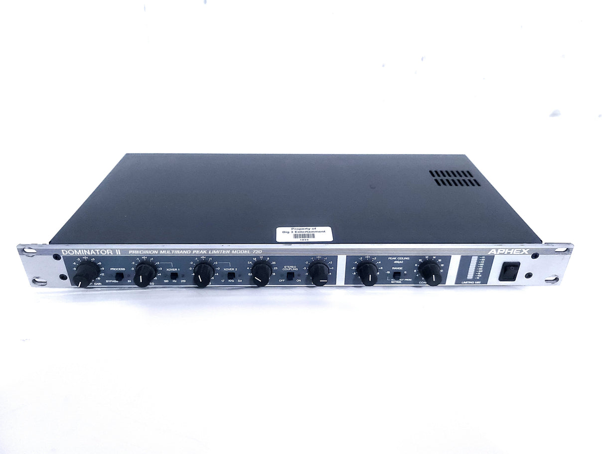 Aphex Model 720 Dominator ll Precision Multiband Peak Limiter