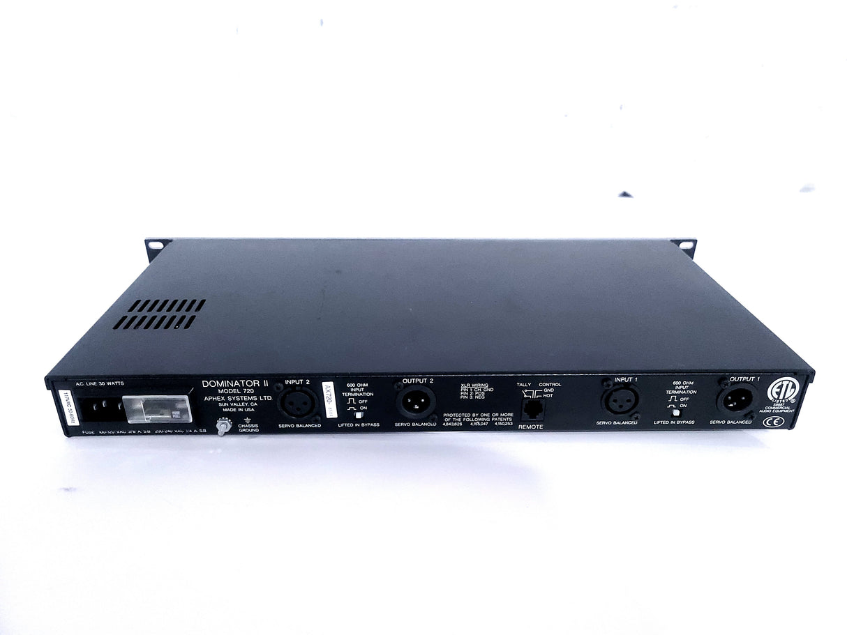 Aphex Model 720 Dominator ll Precision Multiband Peak Limiter