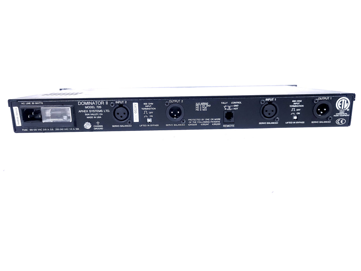 Aphex Model 720 Dominator ll Precision Multiband Peak Limiter