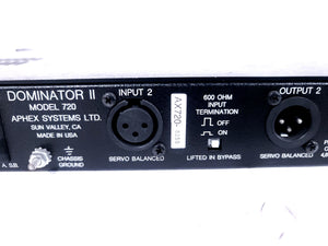 Aphex Model 720 Dominator ll Precision Multiband Peak Limiter