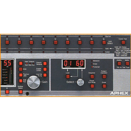 Aphex 1788A 8 Channel Remote Controlled Microphone Preamplifier