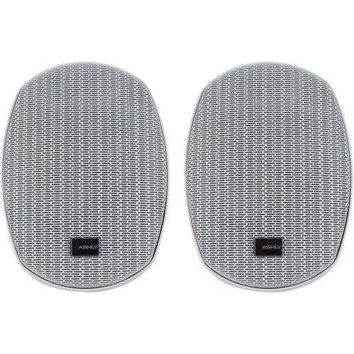 Ashly AW 5.2T+ Passive 5" 2-Way Surface-Mount Indoor/Outdoor Speaker with Transformer (Pair)