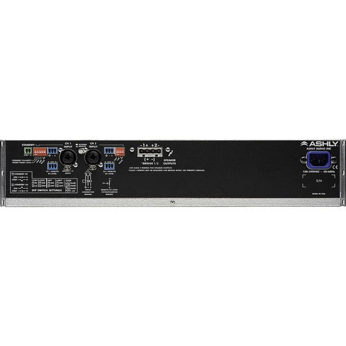 Ashly CA-502 High-Efficiency 2-Channel 1000W Installation Amplifier