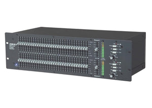 Ashly GQX-3102 Series Dual Channel 31-Band Graphic Equalizer