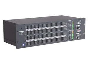 Ashly GQX-3102 Series Dual Channel 31-Band Graphic Equalizer