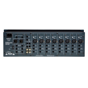 Ashly MX-508 8-Channel 3RU Stereo Microphone/Line Mixer with EQ and AUX Sends
