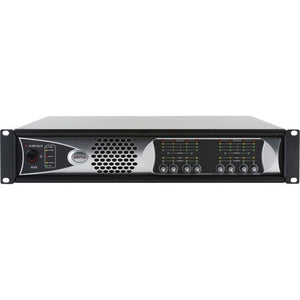 Ashly PEMA 8125.70D 8-Channel 1000W Pema Network Power Amplifier with OPDante Card & Protea DSP Software Suite (70V)