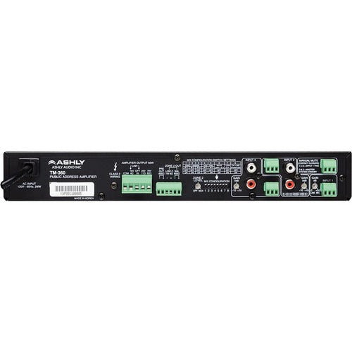 Ashly TM-360 60-Watt 3-Input Mixer/Amplifier