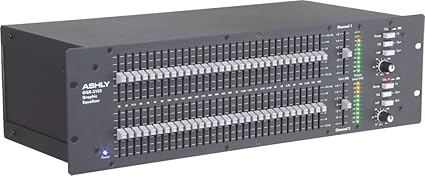 Ashly GQX-3102 Series Dual Channel 31-Band Graphic Equalizer