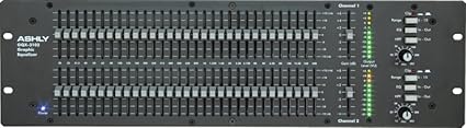 Ashly GQX-3102 Series Dual Channel 31-Band Graphic Equalizer