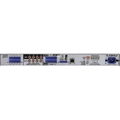 Ashly mXa-1502 12-Channel 4-Zone DSP Mixer-Amplifier