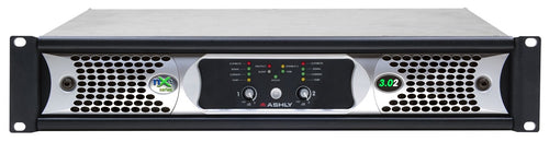 Ashly nXe3.02BD 2-Channel Network Power Amplifier plus OPDante and OPDAC4 Option Cards