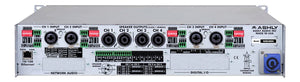 Ashly nXe4004BD 4-Channel Network Power Amplifier with OPDante and OPDAC4 Option Cards