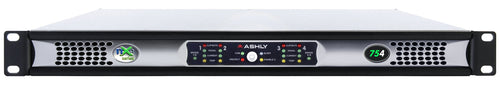 Ashly nXe754 4-Channel Network Power Amplifier, 75W at 2 Ohms