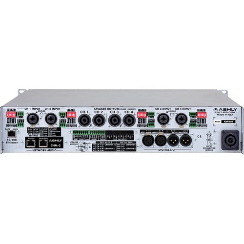 Ashly nXp3.04 4-Channel Network Power Amplifier