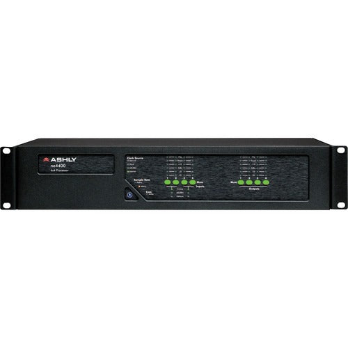 Ashly ne4400MS - Network Enabled Digital Signal Processor with Mic Input and AES Output Options