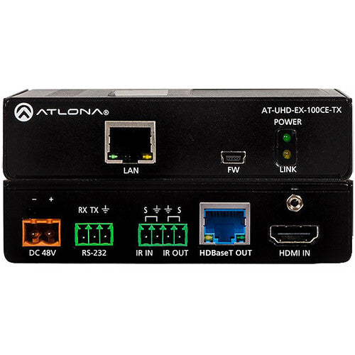 Atlona AT-UHD-EX-100CE-TX  4K/UHD HDMI Over HDBaseT Receiver