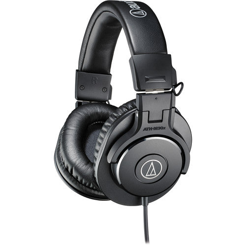 Audio-Technica ATH-M30 Closed-back Dynamic Stereo Monitor Headphones