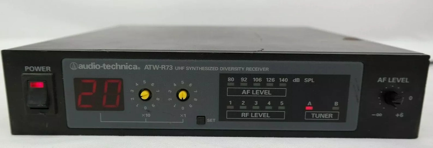 Audio-Technica ATW-R73 UHF Synthesized Diversity Receiver