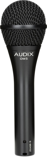 Audix OM5 Dynamic HyperCardioid Vocal Microphone in Soft Pouch