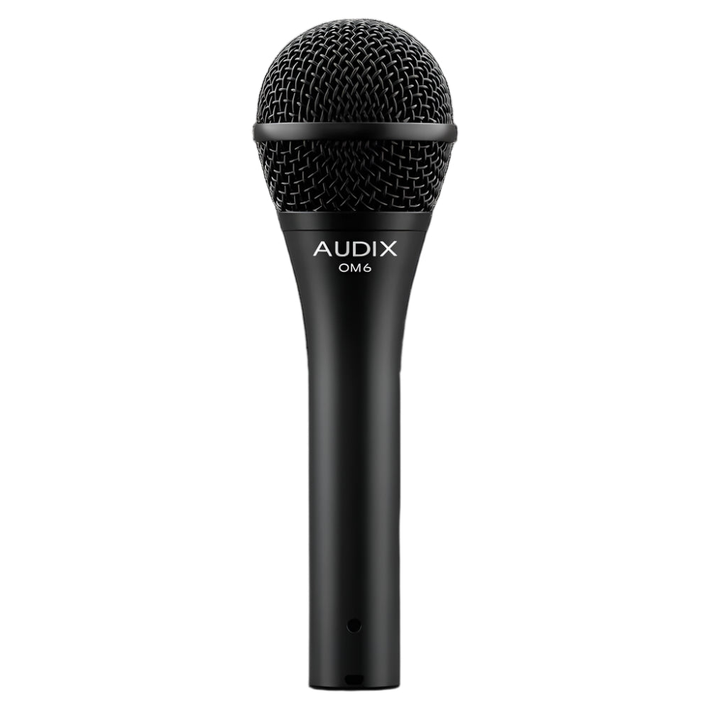 Audix OM6 Dynamic HyperCardioid Vocal Microphone in Soft Pouch