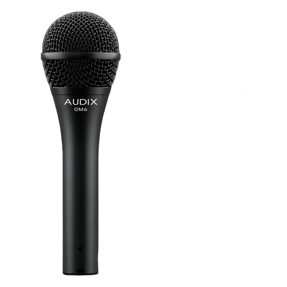 Audix OM6 Dynamic HyperCardioid Vocal Microphone in Soft Pouch