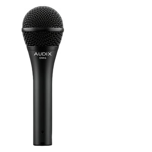 Audix OM6 Dynamic HyperCardioid Vocal Microphone in Soft Pouch
