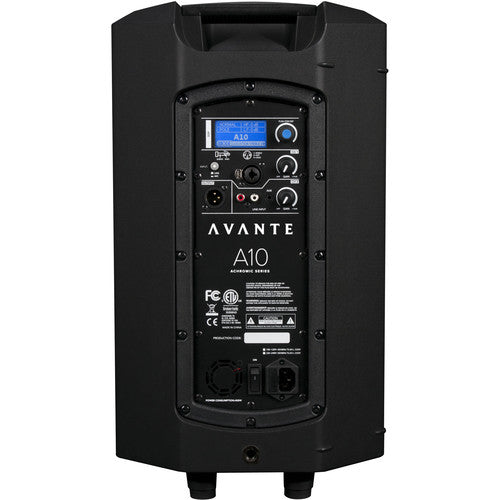 Avante A10-B Achromic Series 10" 2-Way Active Loudspeaker [B-Stock]