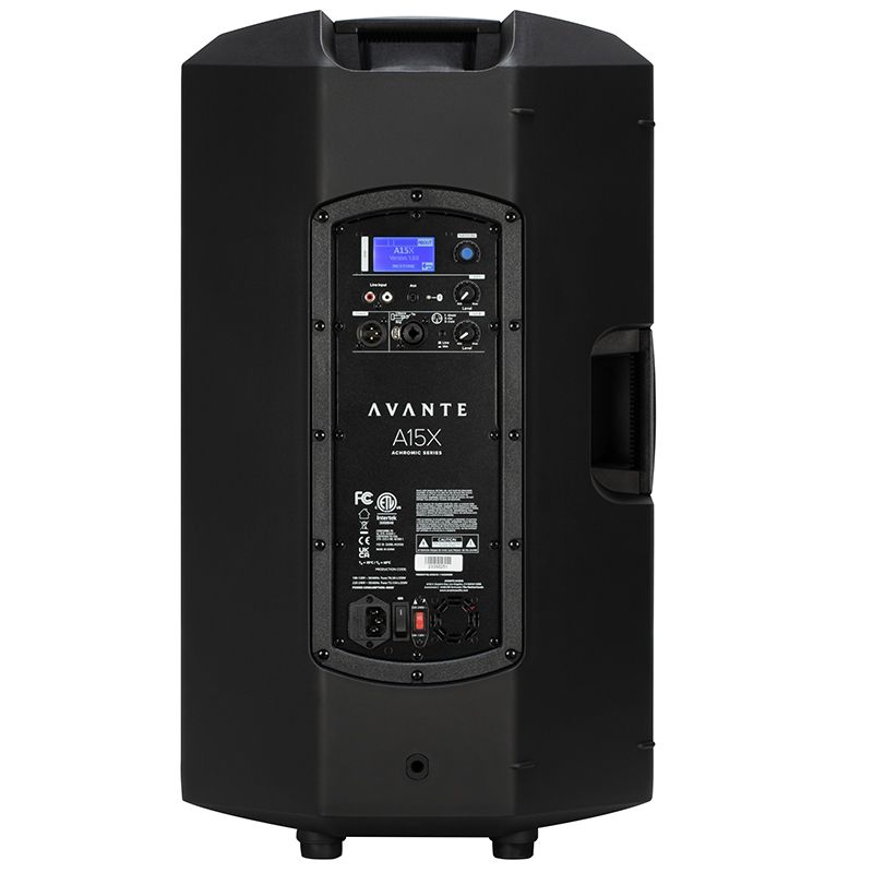 Avante Audio A15X Achromic X Series 15" 2-Way Active Loudspeaker with Bluetooth
