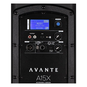 Avante Audio AVAU15 A15X Achromic X Series 15" 2-Way Active Loudspeaker w/ Bluetooth