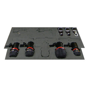 Avantone CDMK4 1x Mondo 1x ADM 2x Atom Microphone Drum Kit
