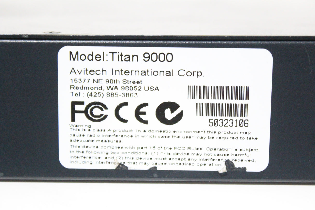 Avitech Titan 9000 Modular Multi-Viewer