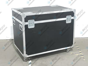 (4) Ayrton Dream Panel Twin Moving LED Lights w/ (4) PSU Cables in Wheeled Hard Case