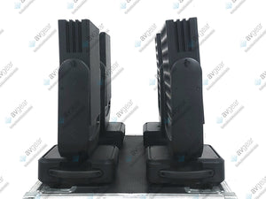 (4) Ayrton Dream Panel Twin Moving LED Lights w/ (4) PSU Cables in Wheeled Hard Case