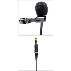 Azden AZDEN-EX-503i Pro Studio Lapel Mic w/ TRRS Plug for iOS & Android