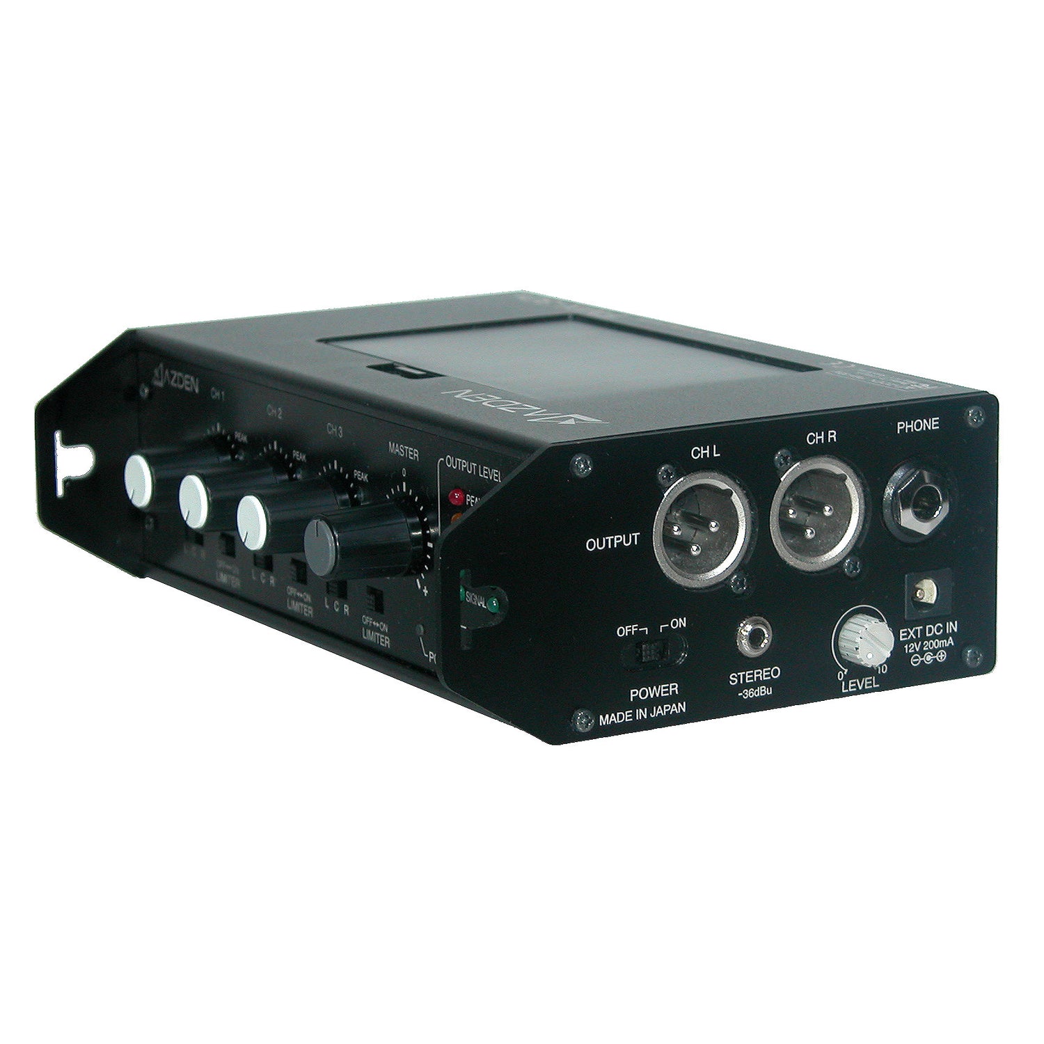 Azden AZDEN-FMX-32a Professional Portable Mixer w/ 3 XLR Inputs