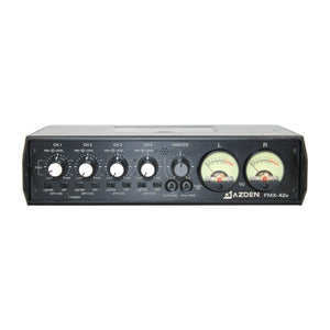 Azden AZDEN-FMX-42U 4-Channel Portable Mixer w/ USB Digital Output