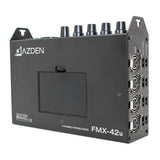 Azden AZDEN-FMX-42U 4-Channel Portable Mixer w/ USB Digital Output