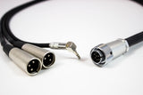 Azden AZDEN-MX-10 10-Pin to Dual-XLR Output Cable for FMX-42a Mixer
